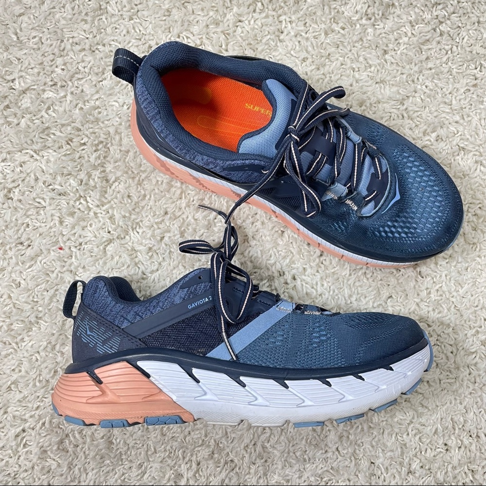 Hoka One One Gaviota 2 Running Shoe Size 8 Wide Retail $150